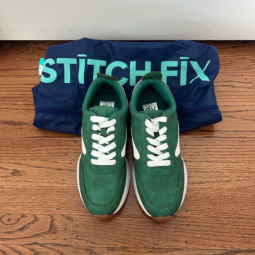 Green Sneakers by